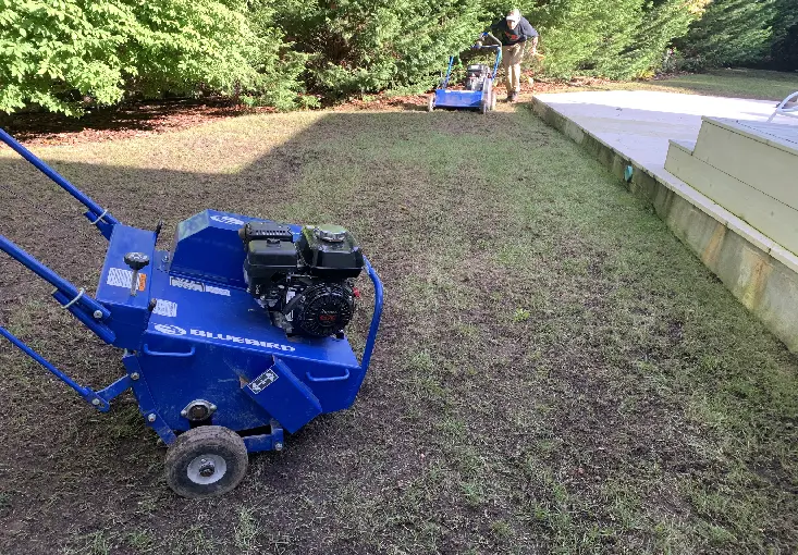 Core Aeration - Wes Fine Landscaping Properties Management Corp