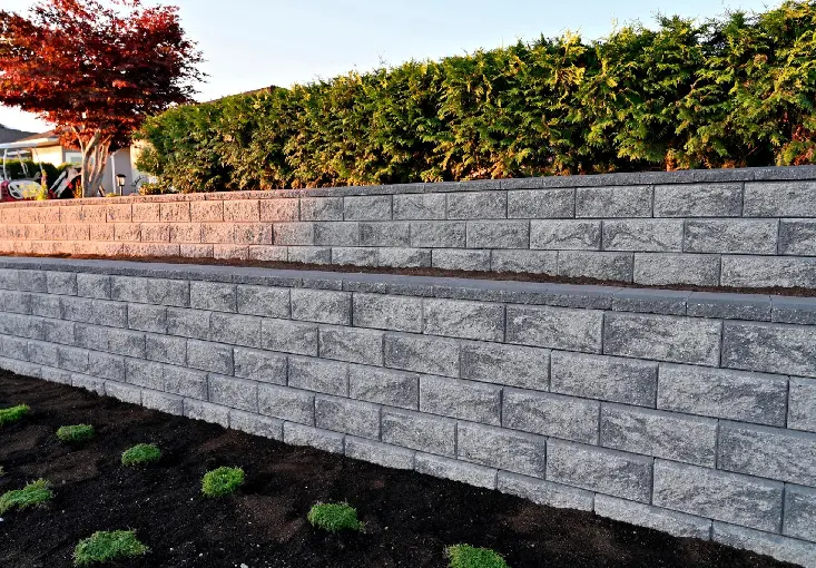 Retaining Walls - Wes Fine Landscaping Properties Management Corp