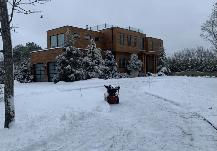 Snow Removal - Wes Fine Landscaping Properties Management Corp